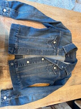 GAP Blue Stretch Denim Jacket